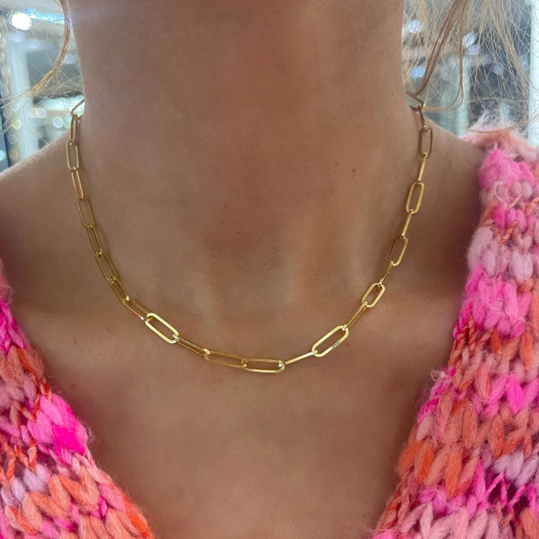 4mm Paperclip Chain