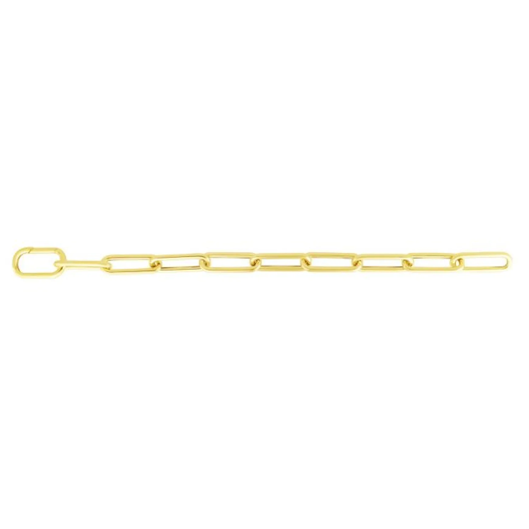 8.5mm Paperclip Chain Bracelet