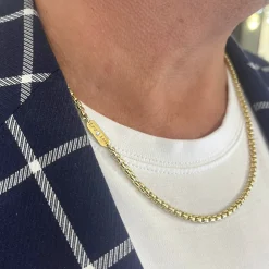 3.6mm Solid Round Box Chain