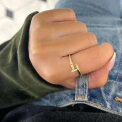 Mona Diamond Nail Ring