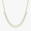 Muse Dangle Bezeled Diamond Adjustable Necklace 4.55 ctw