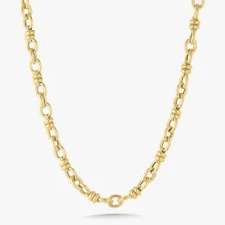 Nantucket Chunky Gold Adjustable Chain Necklace