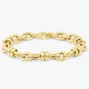 Nantucket Chunky Gold Adjustable Chain Bracelet
