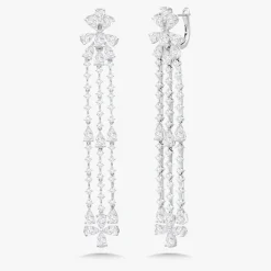 Nicola Dangle Diamond Huggie Earrings 7.60 ctw