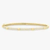 Nikita Studded Pave Diamond Bangle Bracelet