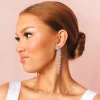 Princess Bride Diamond Two-Way Flower Drop Earrings 4.78 ctw