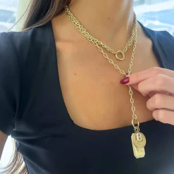 Puffy Bubble Initial Pave Diamond Charm