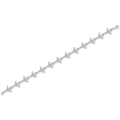 "Cloud Nine" Airplane Diamond Tennis Bracelet 2.07 ctw