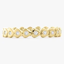 "One and Only" Diamond Eternity Heart Ring