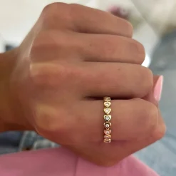 "One and Only" Diamond Eternity Heart Ring