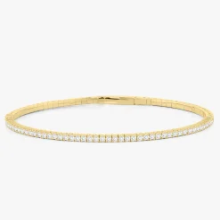 Rory Flexible Diamond Tennis Bangle Bracelets