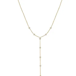 Rosalia Diamonds By The Yard Lariat Necklace