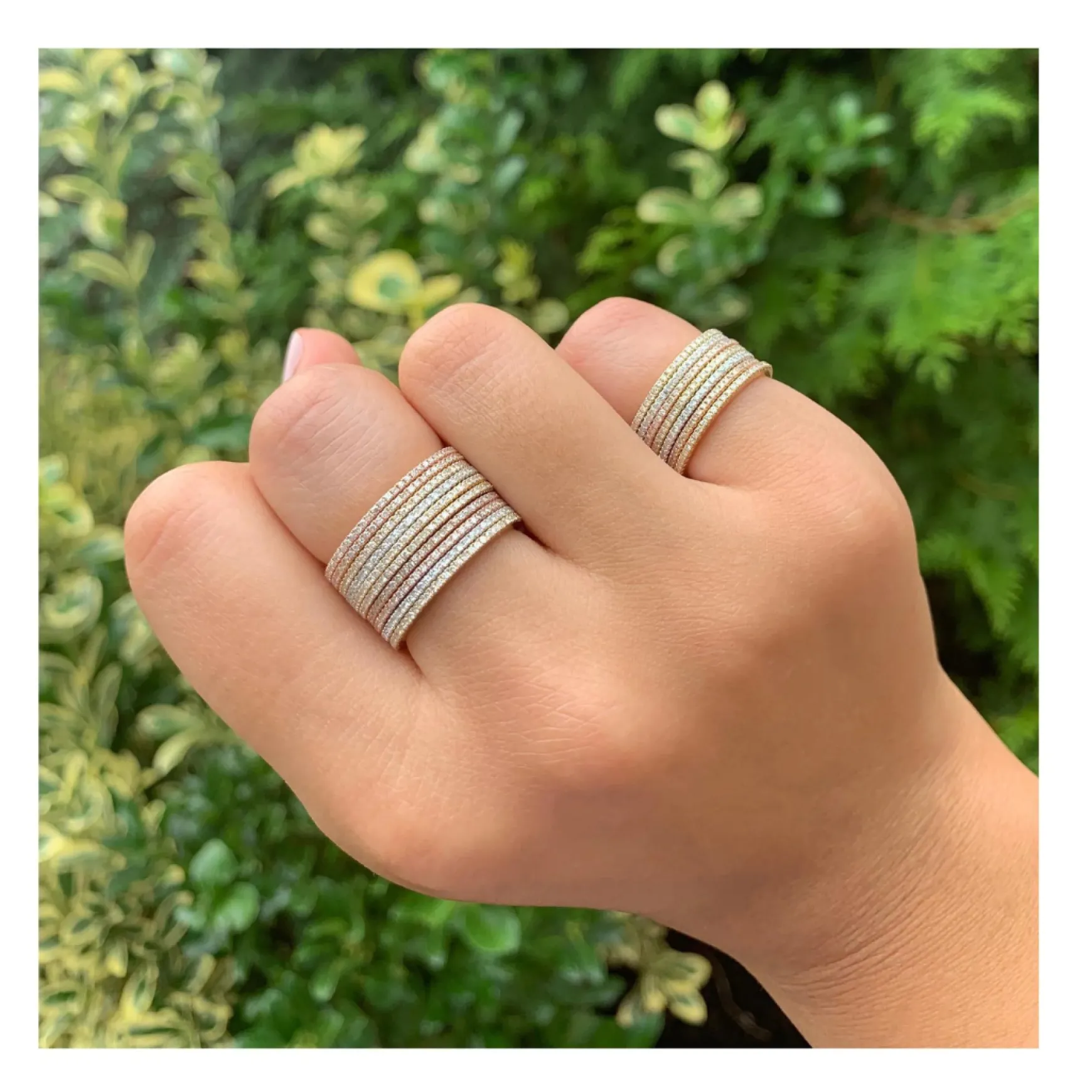 Roxie Diamond Eternity Stacking Band