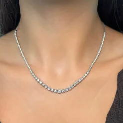 Santorini Adjustable Diamond Choker Necklace 2.20 ctw