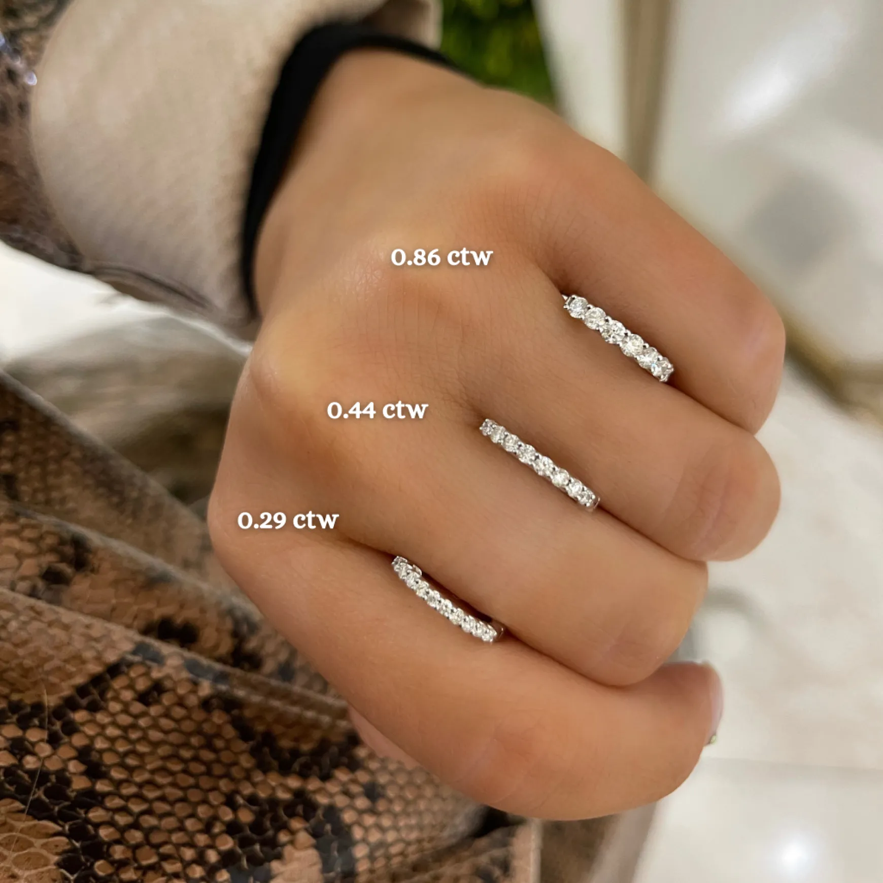 Sophia Diamond Huggie Earrings