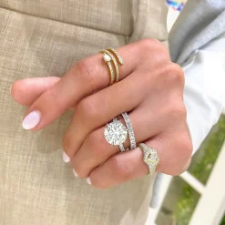 Tavia Asscher Cut Diamond Eternity Band