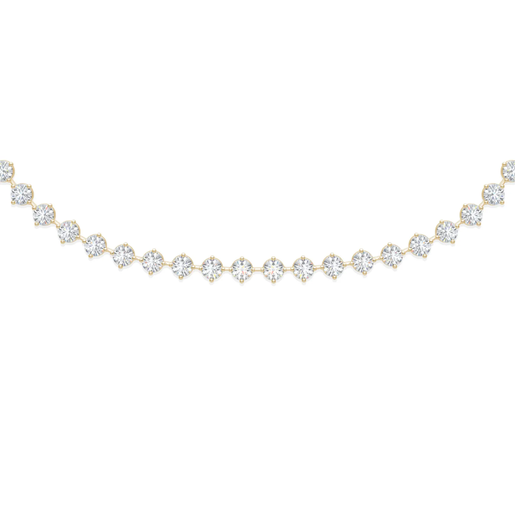 The Charlie Cloud® Diamond Tennis Necklace