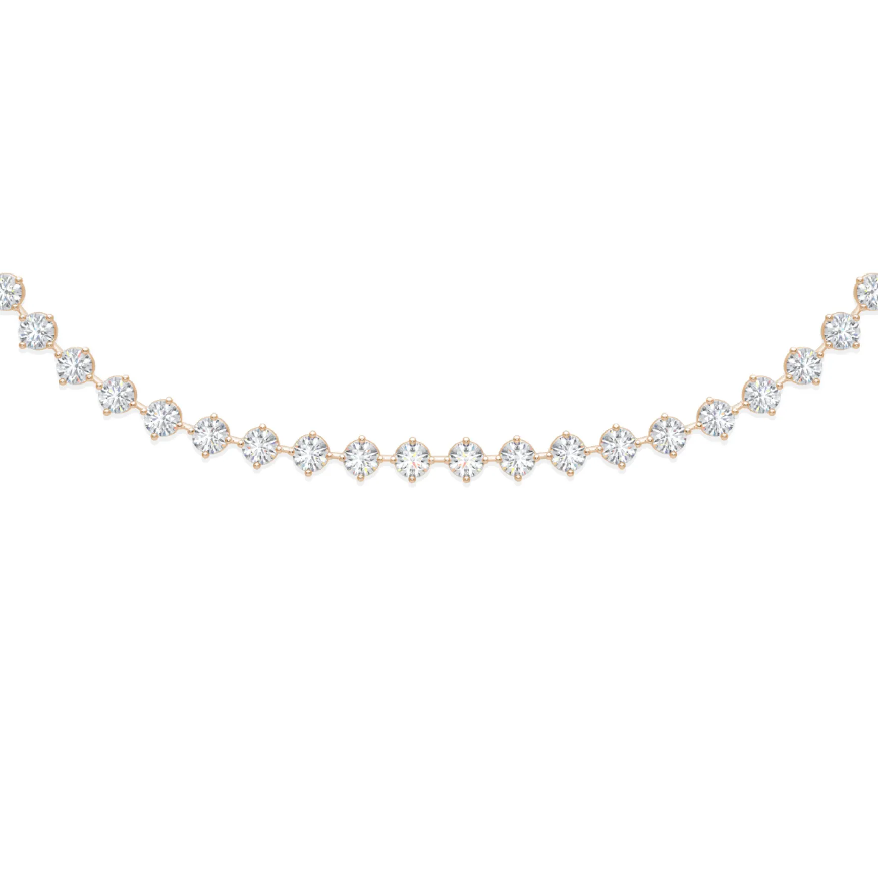The Charlie Cloud® Diamond Tennis Necklace