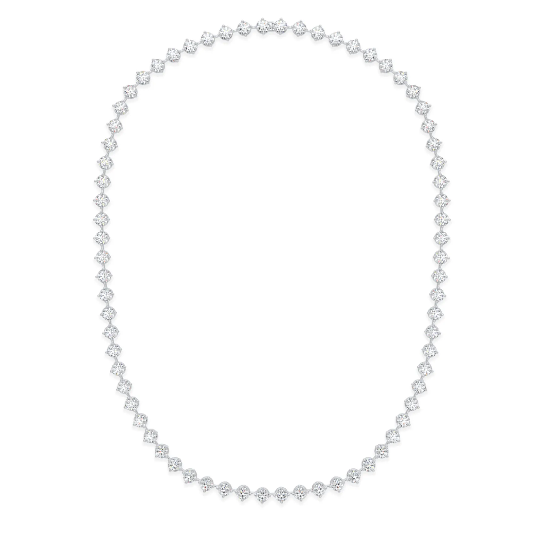 The Charlie Cloud® Diamond Tennis Necklace