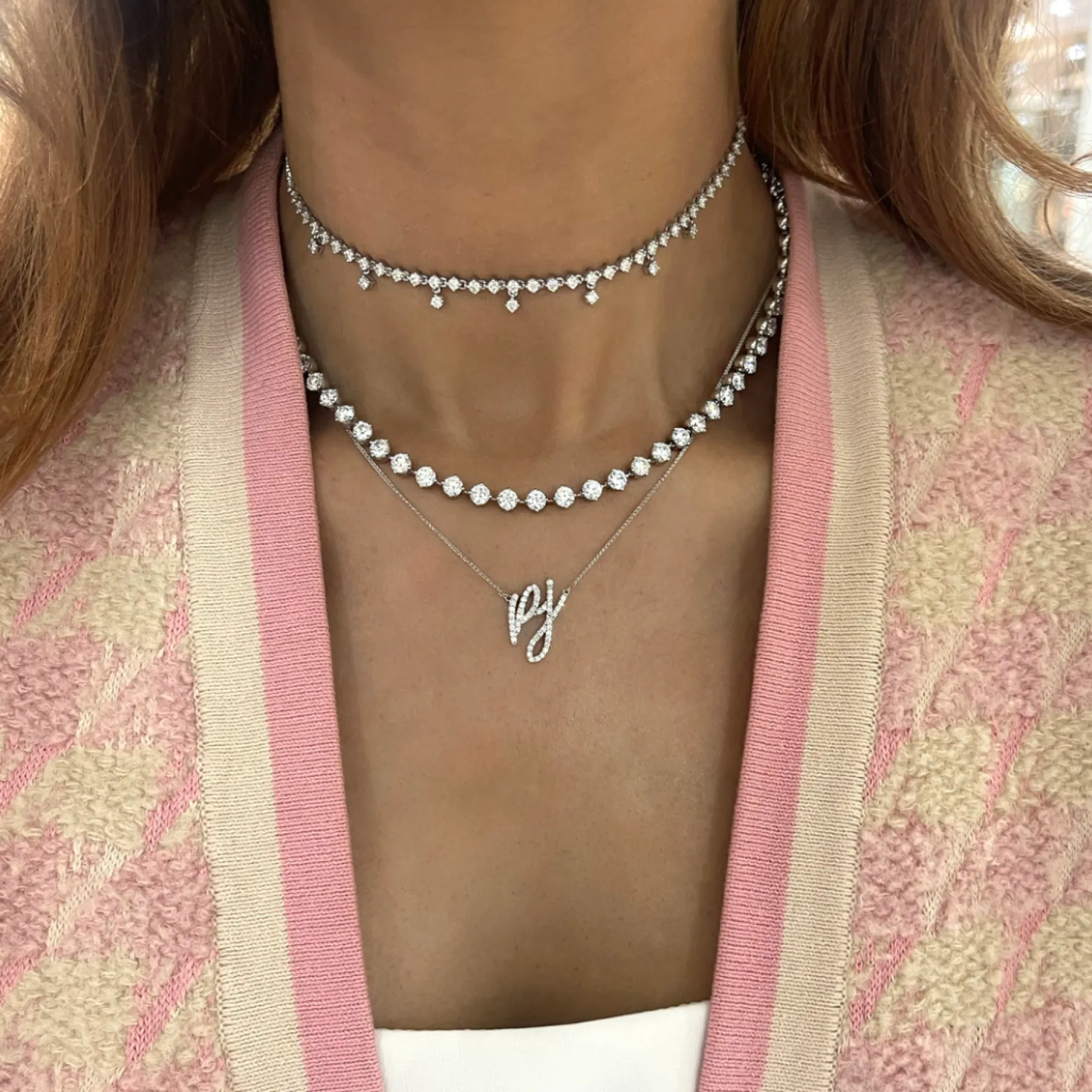 The Charlie Cloud® Diamond Tennis Necklace