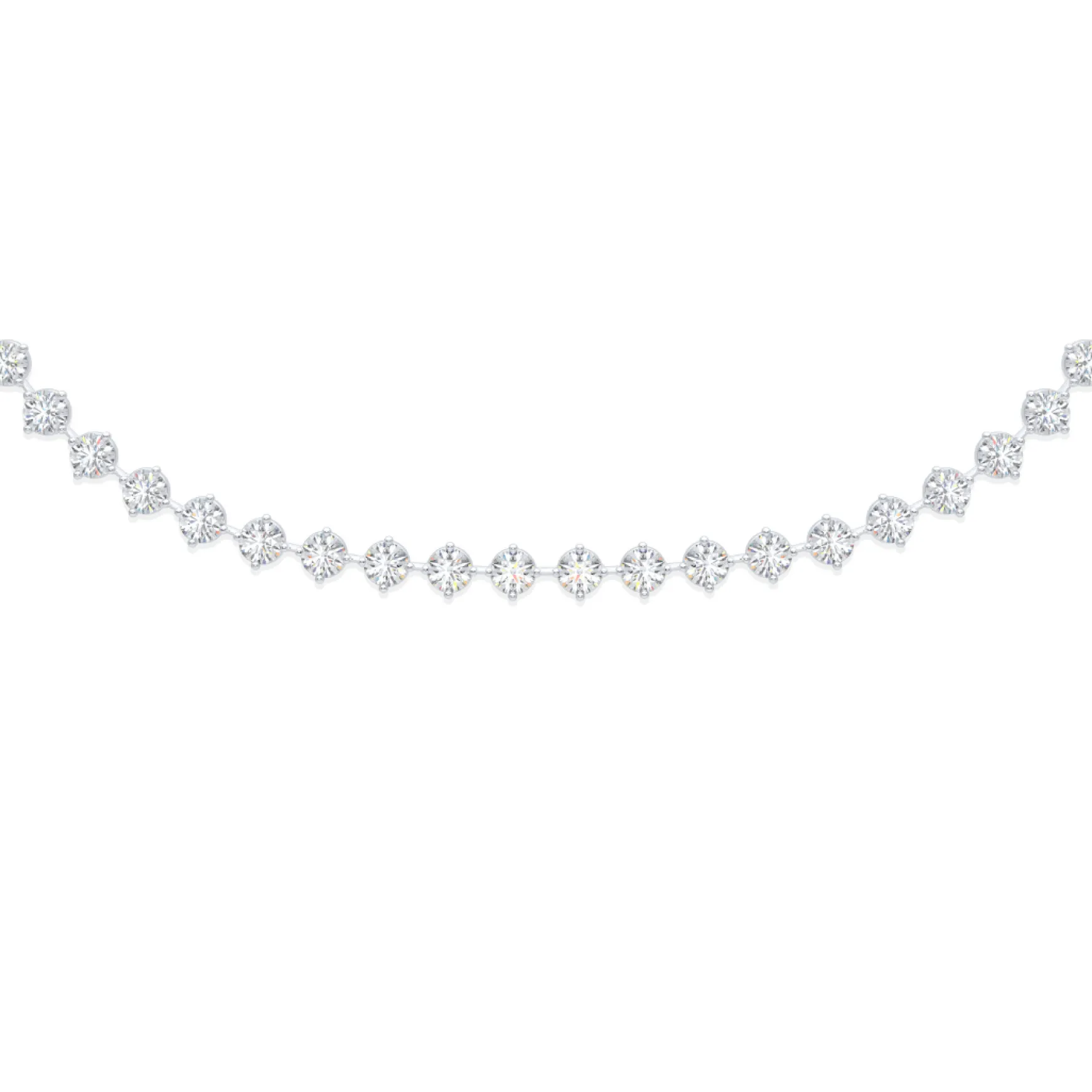 The Charlie Cloud® Diamond Tennis Necklace