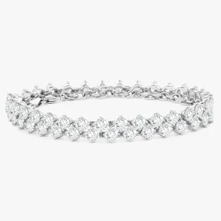 The Charlie Cloud® Multi-Way Floating Diamond Tennis Bracelet & Choker Necklace 12.24 ctw