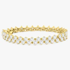 The Charlie Cloud® Multi-Way Floating Diamond Choker & Tennis Bracelet 12.24 ctw