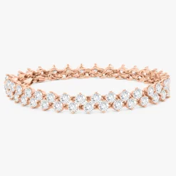 The Charlie Cloud® Multi-Way Floating Diamond Choker & Tennis Bracelet 12.24 ctw