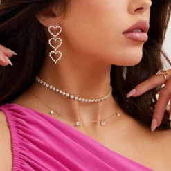 The Charlie Cloud® Multi-Way Floating Diamond Choker & Tennis Bracelet 12.24 ctw