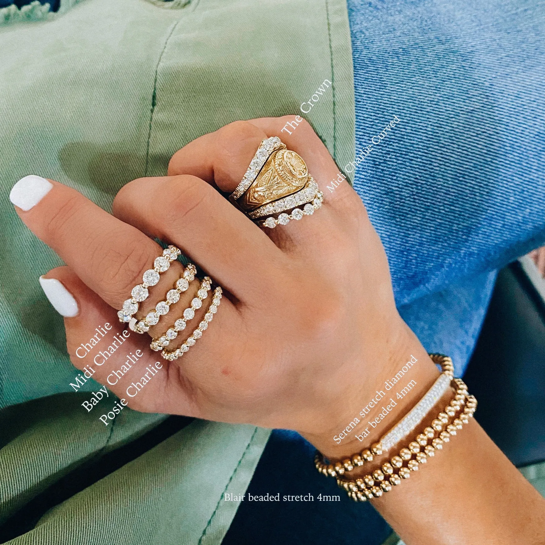 The Posie Charlie Cloud® Band (Curved)