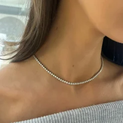 The Scottie Multi-Way Diamond Tennis Bracelet & Tennis Choker Necklace 2 ctw