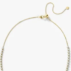Tinx Dangle Diamond Adjustable Choker/Collar Necklace 2.66 ctw