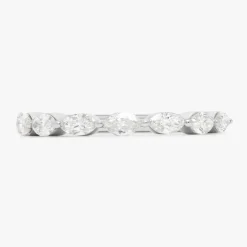 Viola Marquise Shaped Diamond Band