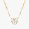 Vita Diamond Heart Necklace