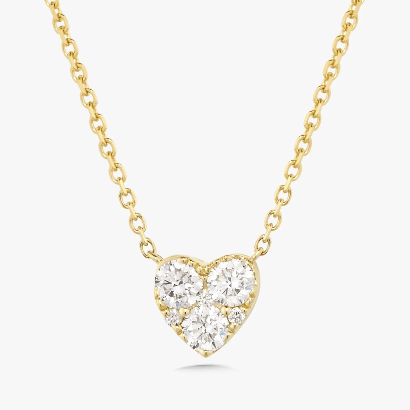 Vita Diamond Heart Necklace