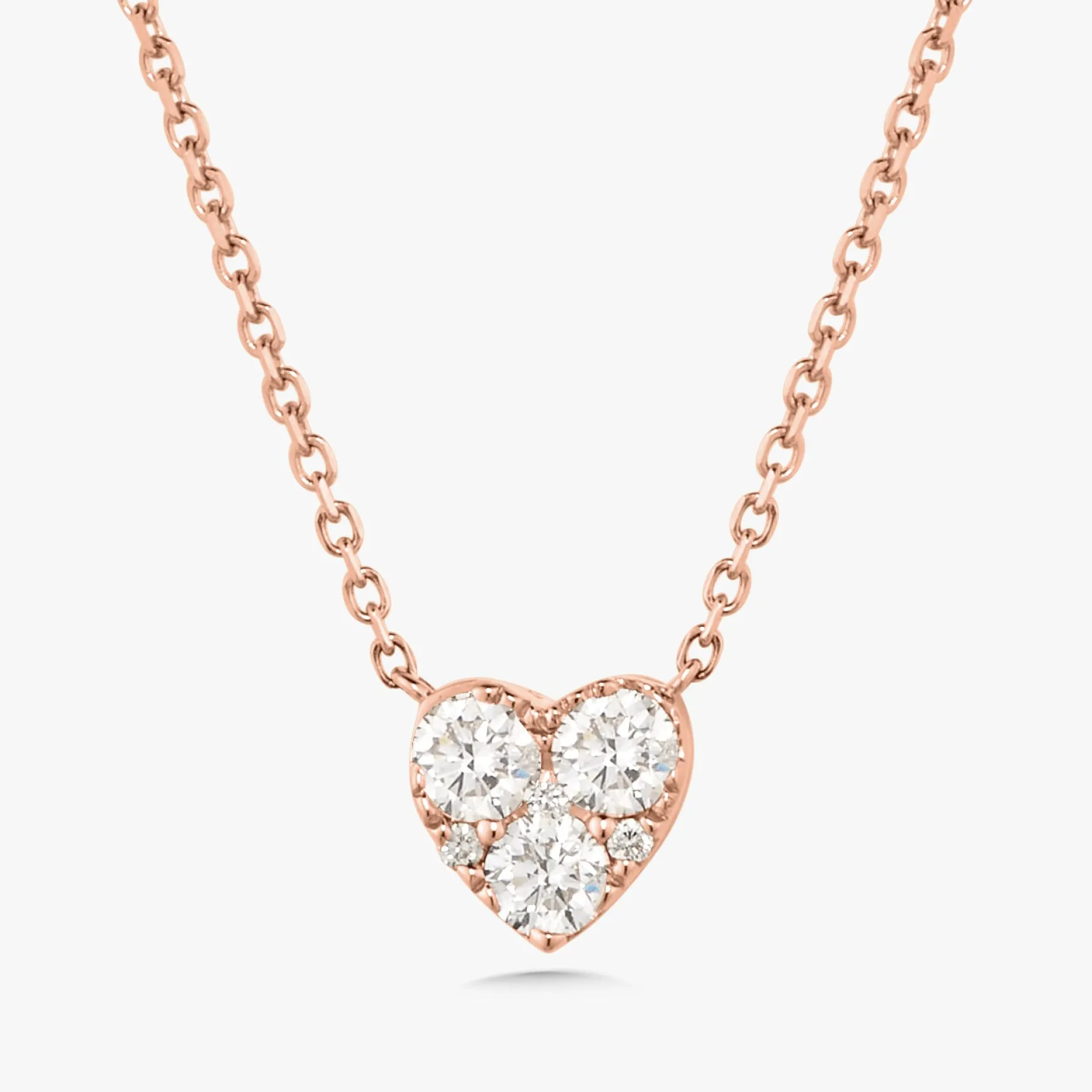 Vita Diamond Heart Necklace