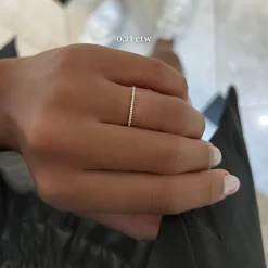 Zara Diamond Eternity Stacking Bands
