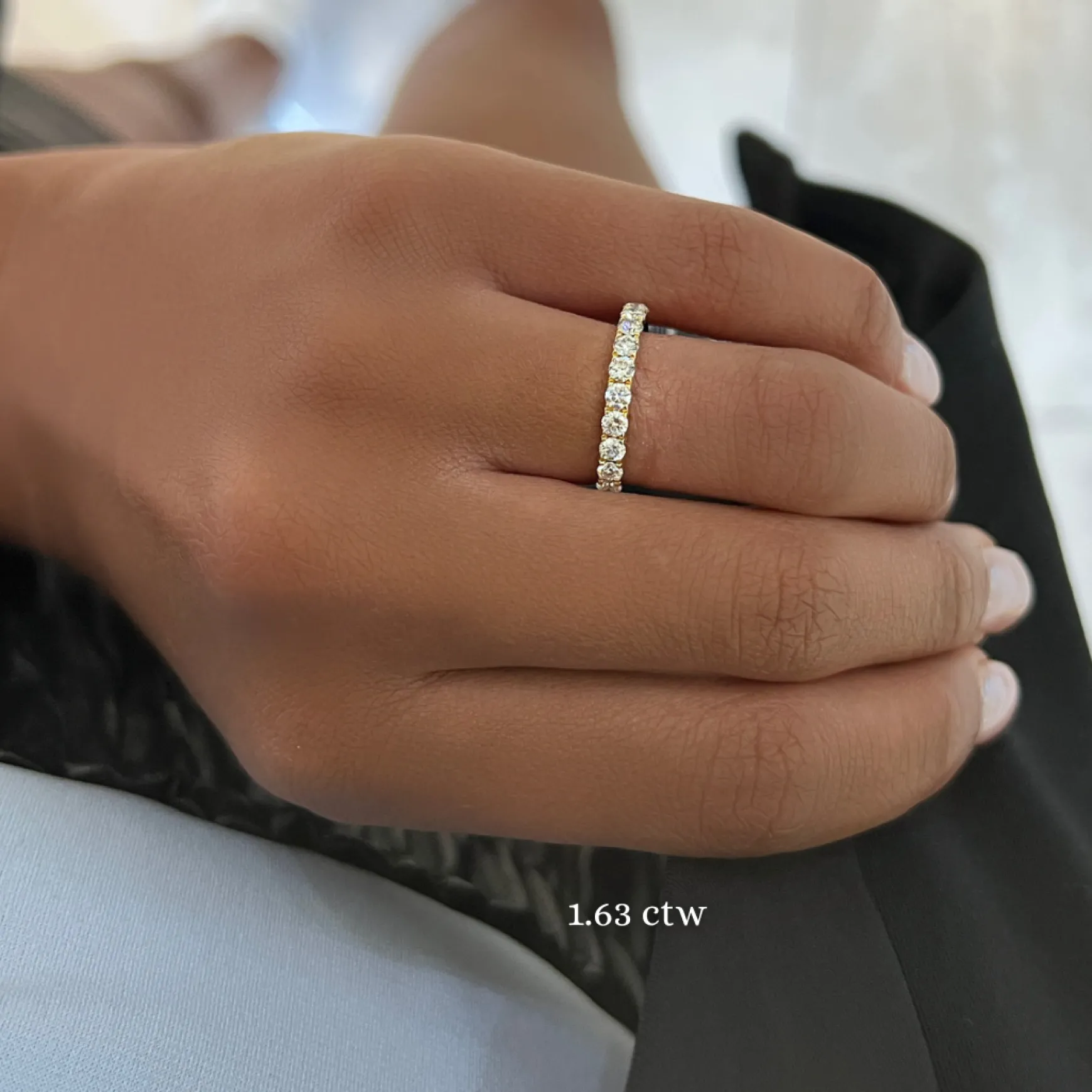Zara Diamond Eternity Stacking Bands