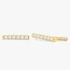 Zoey Single Row Diamond Stud Earrings