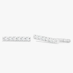 Zoey Single Row Diamond Stud Earrings